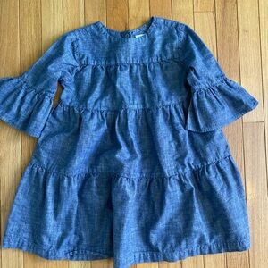 Gymboree Blue Ruffled Kids Dress